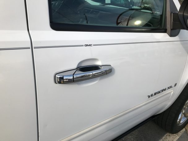 GMC vinyl logo emblem decal pinstripe kit
